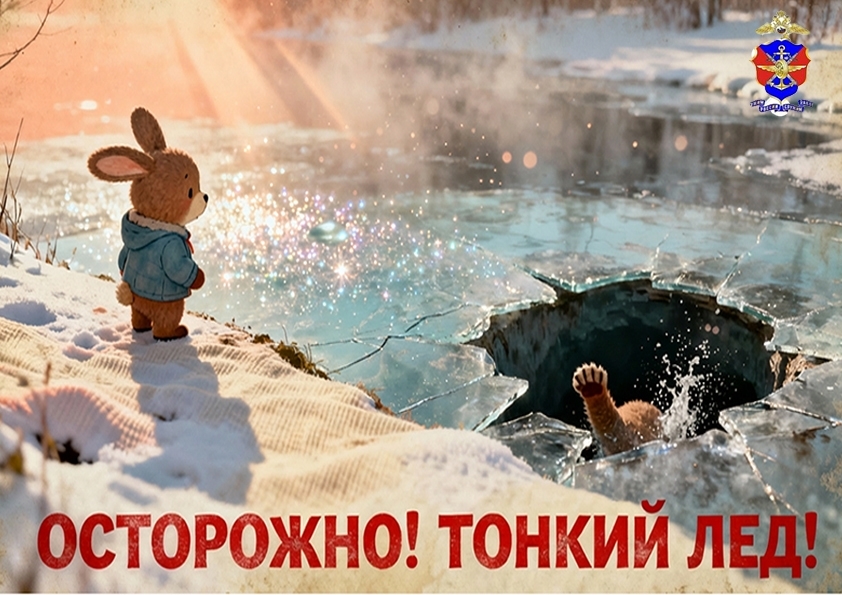 Осторожно! Тонкий лёд! Осторожно! Тонкий лёд!.